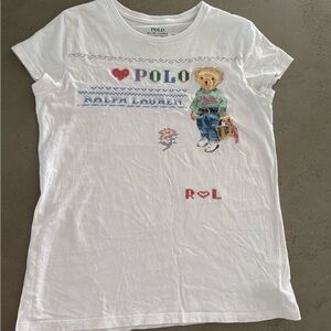 Polo by Ralph Lauren Kids White Graphic T-Shirt